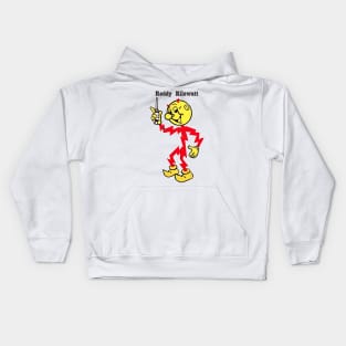 remember kids 'electricity will kill you' Kids Hoodie